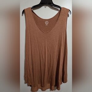 Maurices 24/7 Brown Tank Top for Women